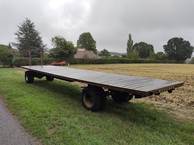 Lot 62 - Bale Trailer Artic with Dolly (Approximately...