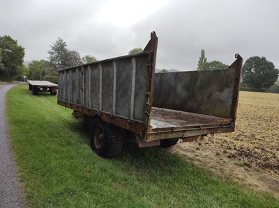 Lot 63 - Large Tipping Trailer with no Tailboard