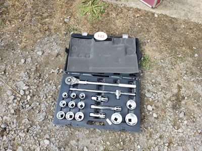 Lot 143 - Beta Easy 3/4 Drive Large Socket Set (Located...