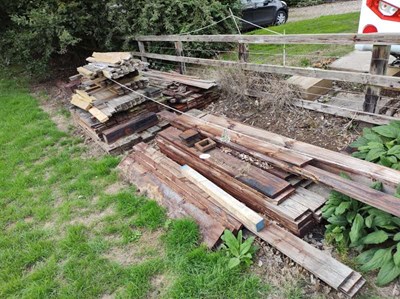 Lot 144 - Quantity of Miscellaneous Timber (Located in...