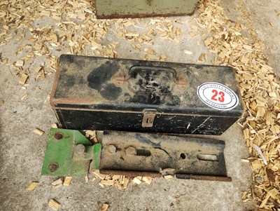 Lot 23 - John Deere toolbox