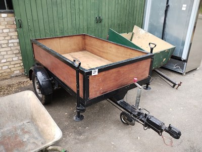 Lot 27 - Car trailer