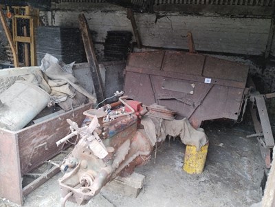 Lot 30 - Standard Fordson base dump wagon. No VAT