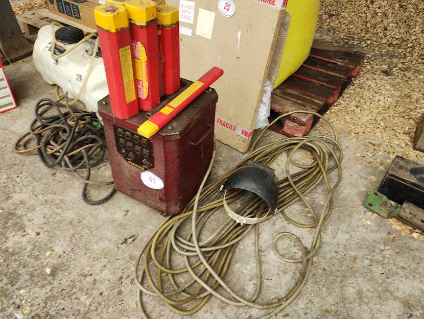 Lot 41 - Ferrous 3 phase electric ark welder. In good...