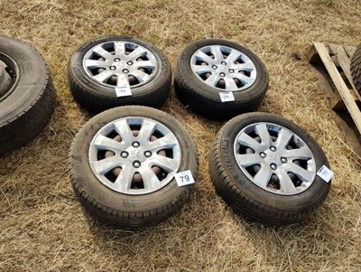 Lot 79 - 4 x 185 / 65R 15 Tyres