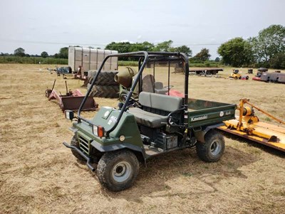 Lot 136 - Kawasaki Mule 2510. Reg: AY51 HYL. 806 hours....