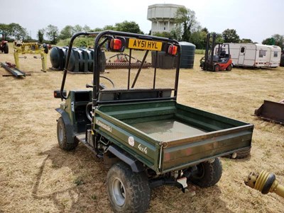 Lot 136 - Kawasaki Mule 2510. Reg: AY51 HYL. 806 hours....