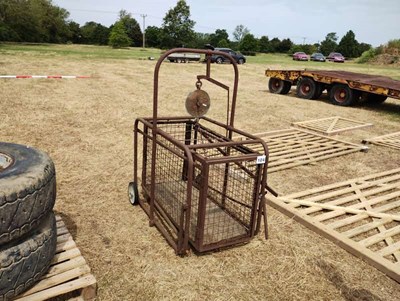 Lot 104 - Sheep Weighing Scales