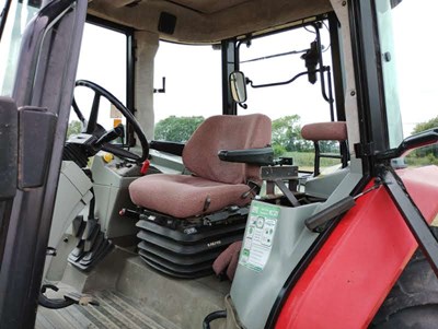 Lot 188 - Massey Ferguson 6150. Reg: P672 7DX. 6808 hours.