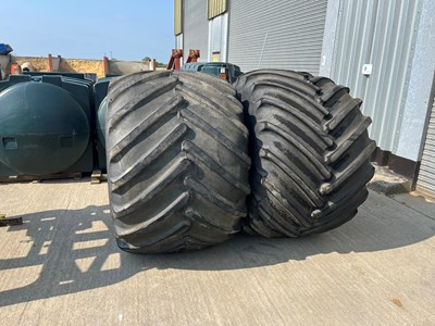 Lot 187 - Terra Tyres. Flotation Goodyear 66 x 43 x 25.