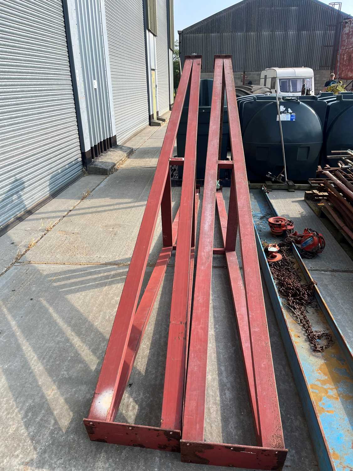 Lot 176 Large A Frame with Lift Pulleys