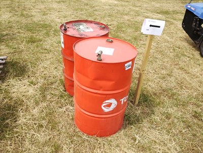 Lot 156 - 2 x Drum of Oil. EP100