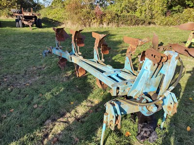 Lot 106 - 4 Furrow Ransomes 109 Reversible Plough