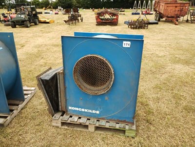 Lot 174 - Kongskilde 10hp (50/100) Electric Fan