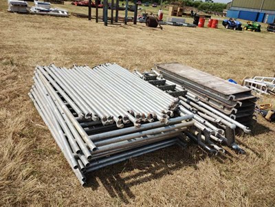 Lot 218 - Tower Scaffolding. 7 Boards, 10 Sections,...