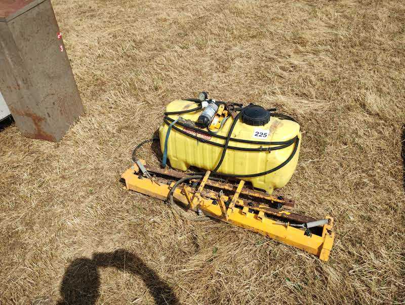 Lot 225 - Quad Bike Sprayer and 3m Boom