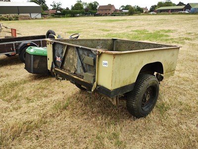 Lot 240 - Land Rover Sanky Mk3 Trailer