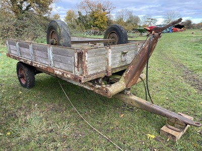 Lot 117 - Ferguson 2 Wheel Tipping Trailer