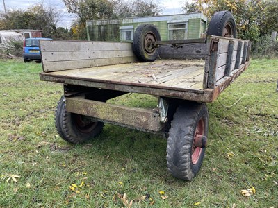 Lot 117 - Ferguson 2 Wheel Tipping Trailer