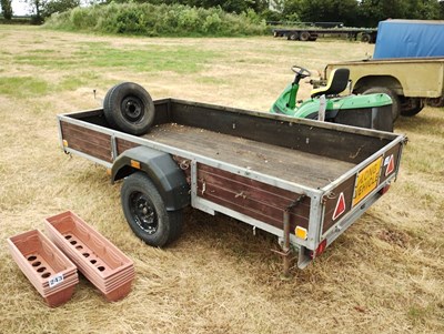 Lot 242 - Single Axle Car Trailer