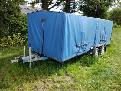 Lot 238 - Single Axle Heavy Duty Plant Trailer.