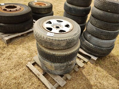 Lot 193 - Qty of Tyres