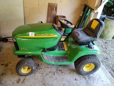 Lot 2 - John Deere LT170 - no deck (Located in Nacton)....