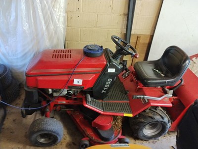 Lot 3 - Westwood Double Cut T1800 - Ride On Lawnmower...