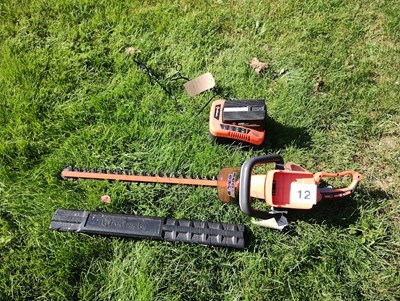 Lot 12 - Redback Battery Hedge Trimmer (Model No E522D)...