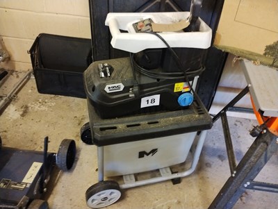 Lot 18 - Mac Allister Shredder / Chipper (Located in...