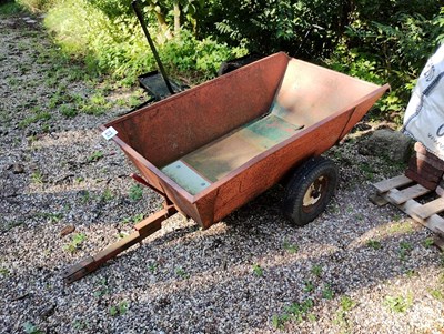 Lot 23 - Small Car Trailer (Approximately 0.8m x 1.4m)...