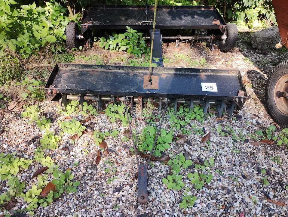 Lot 25 - Lawn Scarifier (1m wide) (Located in Nacton)....