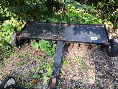 Lot 25 - Lawn Scarifier (1m wide) (Located in Nacton)....