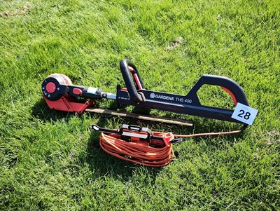 Lot 28 - Gardena Long Reach Hedge Trimmer (Located in...