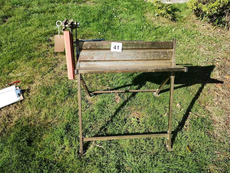 Lot 41 - Saw Horse with Chainsaw Mounting (Located in...