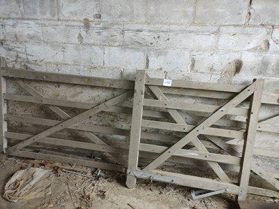 Lot 45a - Qty of Wooden Gates