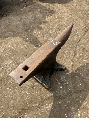 Lot 48 - Blacksmiths Anvil (Located in Podington) - NO VAT