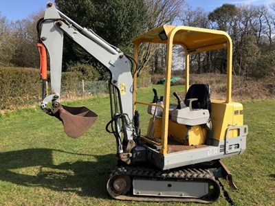 Lot 43a - Volvo EC14 Mini Digger Excavator. 3,040.9...