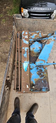 Lot 67 - Compact tractor tiller. 135 wide. For...