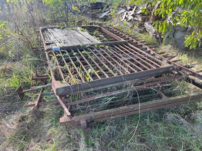 Lot 69 - Qty of Metal Railings with Two Metal Gates...