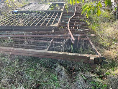 Lot 69 - Qty of Metal Railings with Two Metal Gates...