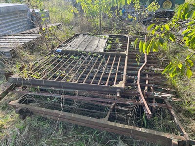 Lot 69 - Qty of Metal Railings with Two Metal Gates...