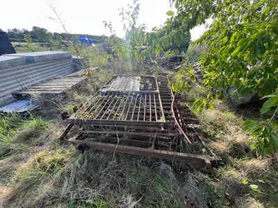 Lot 69 - Qty of Metal Railings with Two Metal Gates...