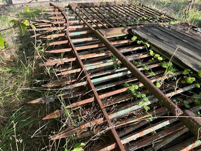 Lot 69 - Qty of Metal Railings with Two Metal Gates...