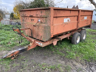 Lot 116a - 8t Griffiths Grain trailer