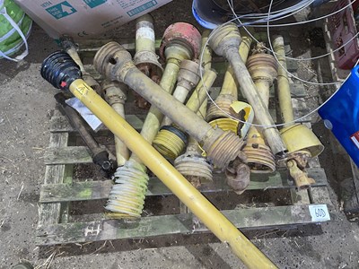 Lot 60d - Qty of PTO Shafts