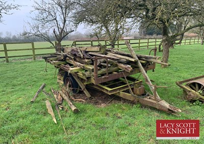 Lot 69 - Flat Bed Trailer (Located in Ousden) (NO VAT)