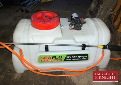 Lot 87 - Seaflo 12V ATV Quad Bike Sprayer (Only used...