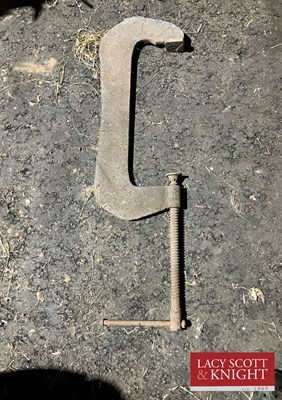 Lot 90 - Very Large G Clamp (Located in Brandon) (NO VAT)