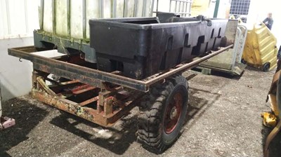 Lot 9 - W.Wheatley Tipping Trailer. Rolling chassis....